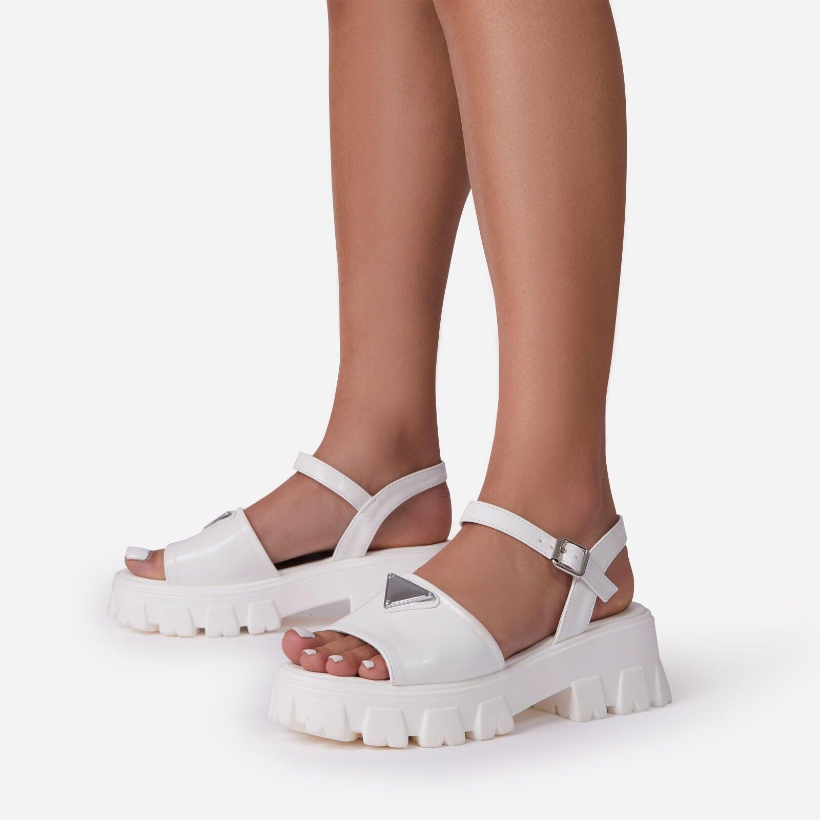 Platform Women's Sandals Summer Fashion Women Beach Classic Sandal Comfortable Beach Pool Platforms Sandals With Buckle Open Toe Ankle Strap Thick-Soled Casual Women's Shoes