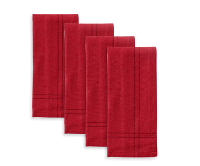 Festive Red Table Napkins