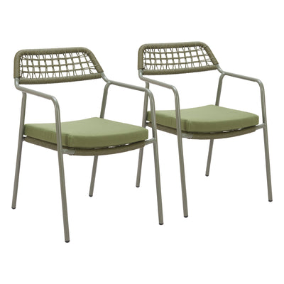 Rio Dining Chair (Set of 2) Green