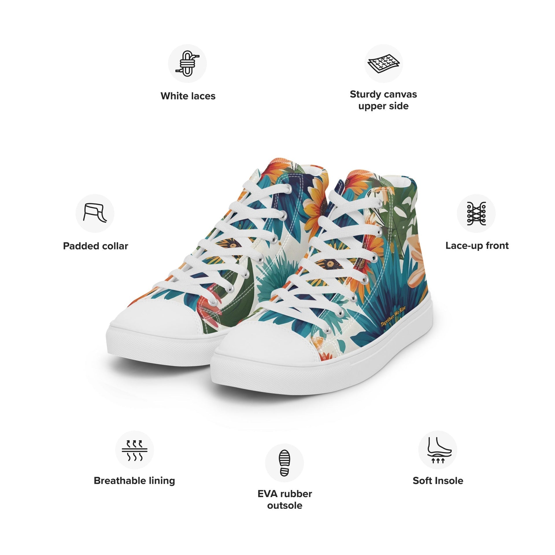 Rise Together Women's High Top Shoes