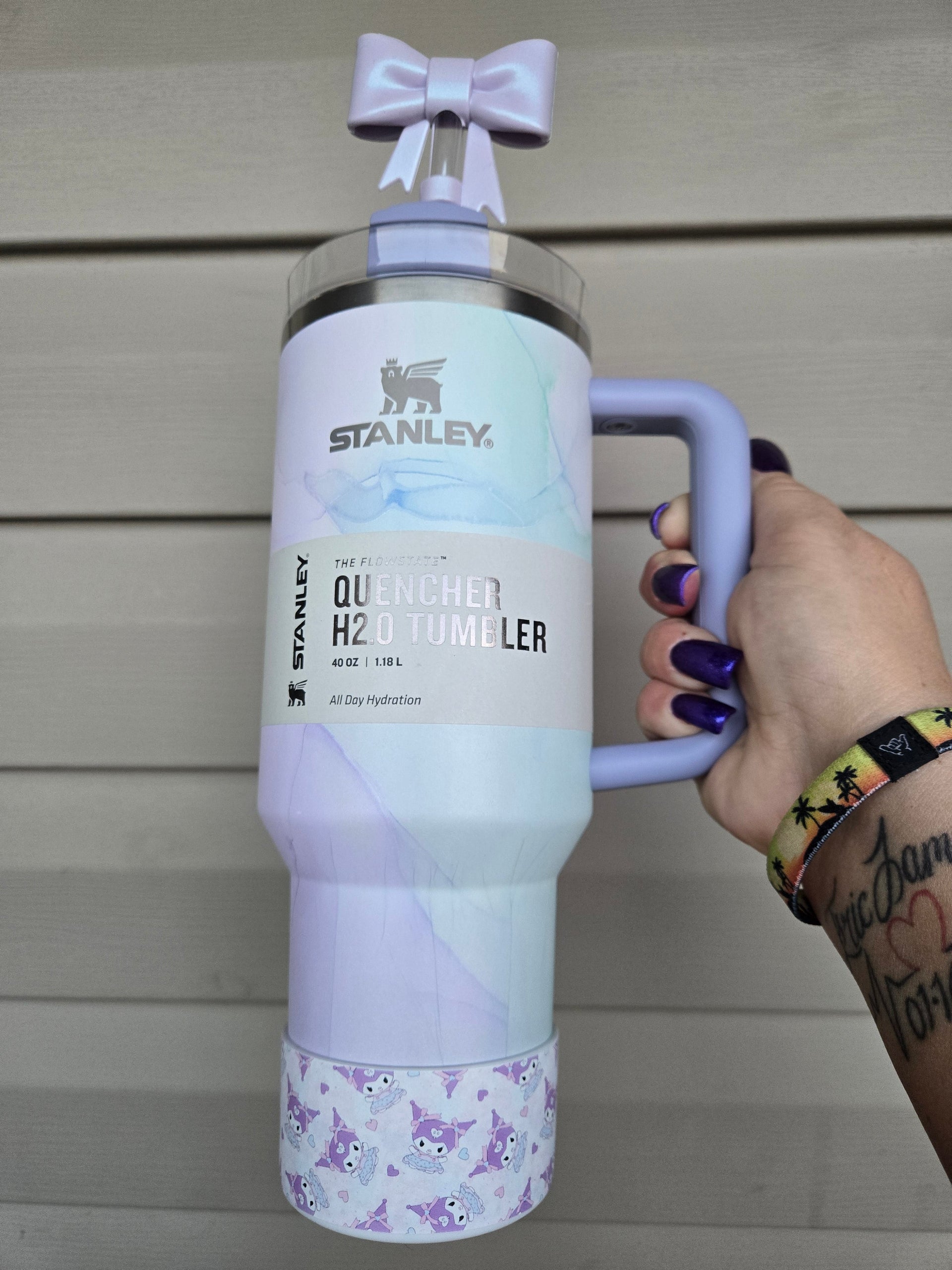 Kuromi Silicone Boot Bumper Sleeve for Tumblers
