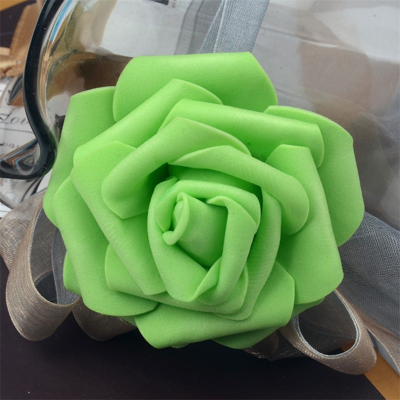 Clearance Bulk Rose Foam Heads Artificial Flowers for Crafts Wedding