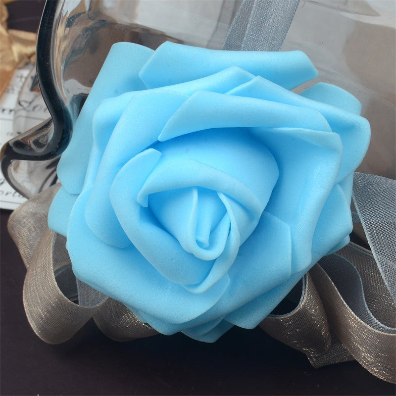 Clearance Bulk Rose Foam Heads Artificial Flowers for Crafts Wedding