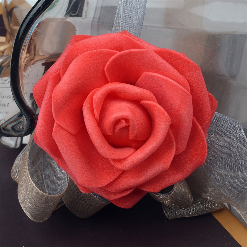 Clearance Bulk Rose Foam Heads Artificial Flowers for Crafts Wedding