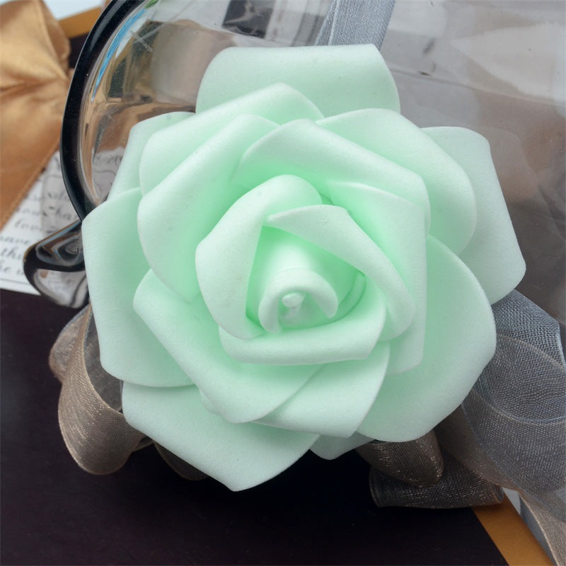 Clearance Bulk Rose Foam Heads Artificial Flowers for Crafts Wedding