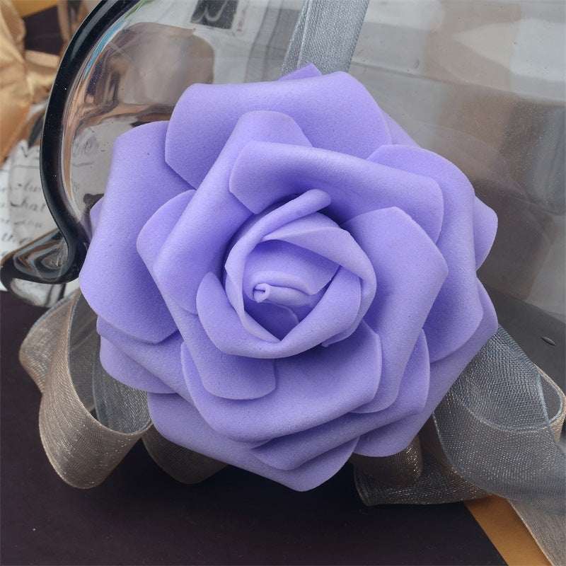 Clearance Bulk Rose Foam Heads Artificial Flowers for Crafts Wedding