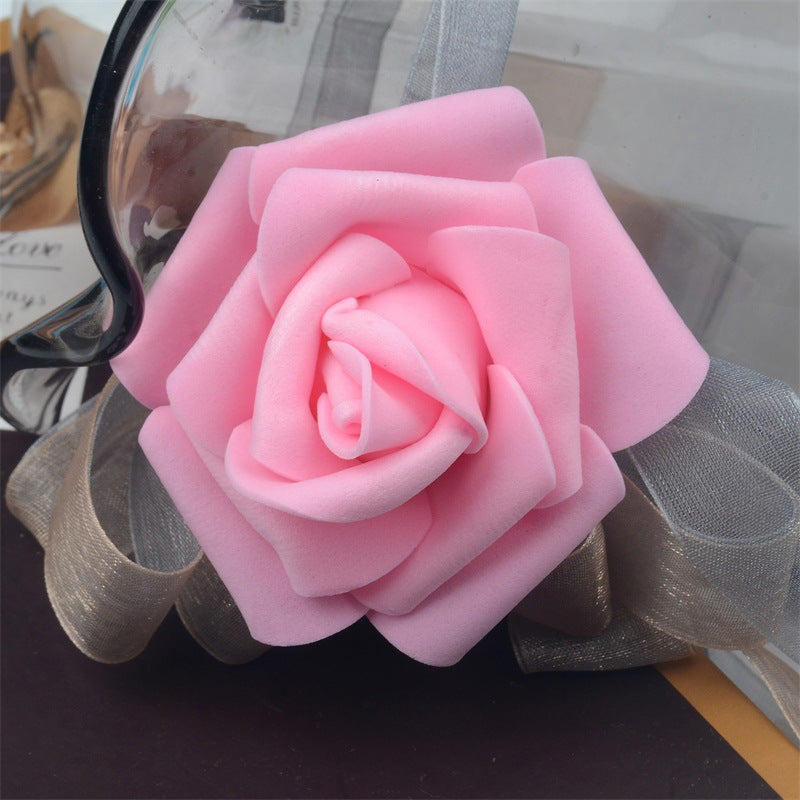 Clearance Bulk Rose Foam Heads Artificial Flowers for Crafts Wedding