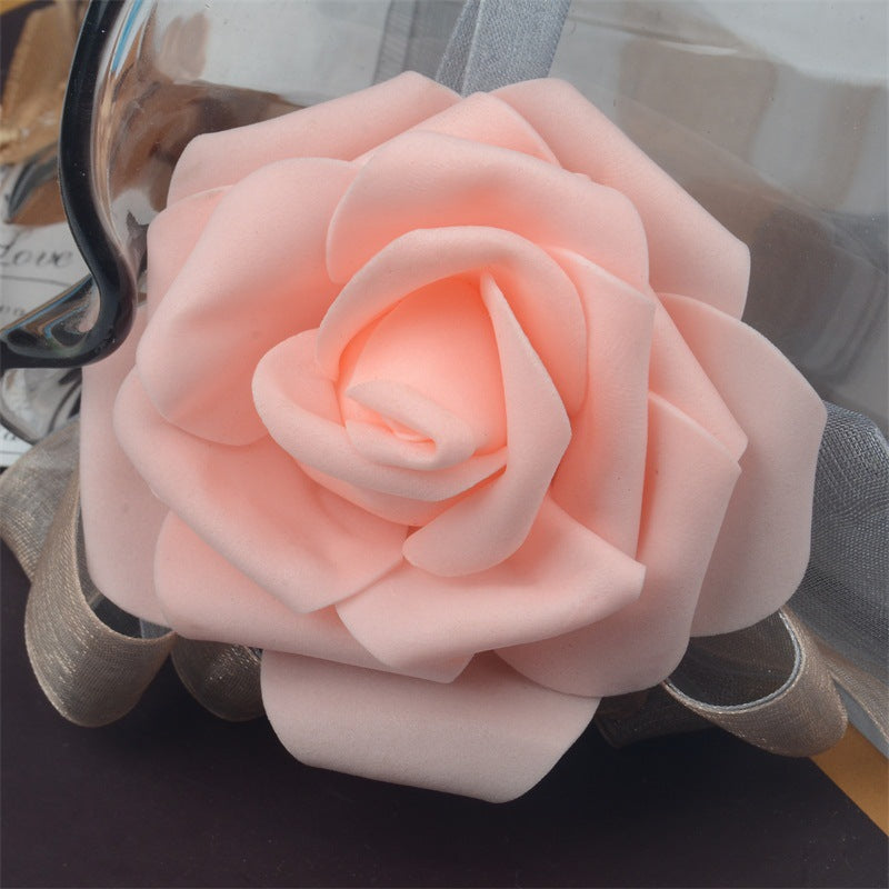 Clearance Bulk Rose Foam Heads Artificial Flowers for Crafts Wedding