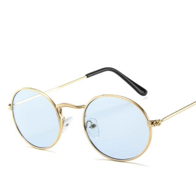 Round Sunglasses For Women/Men Round Hippie Sunglasses Circle Sunglasses for Women John 60 's Style Circle Colored Glasses, Multi coloured