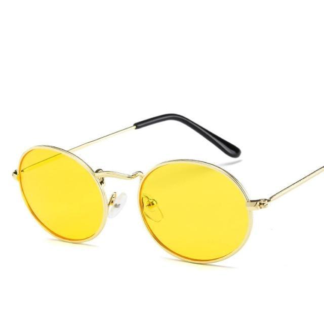 Round Sunglasses For Women/Men Round Hippie Sunglasses Circle Sunglasses for Women John 60 's Style Circle Colored Glasses, Multi coloured