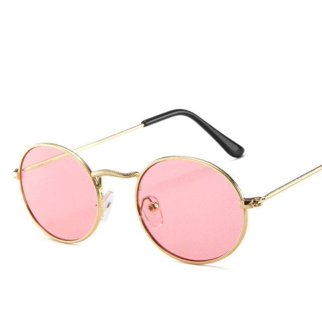 Round Sunglasses For Women/Men Round Hippie Sunglasses Circle Sunglasses for Women John 60 's Style Circle Colored Glasses, Multi coloured