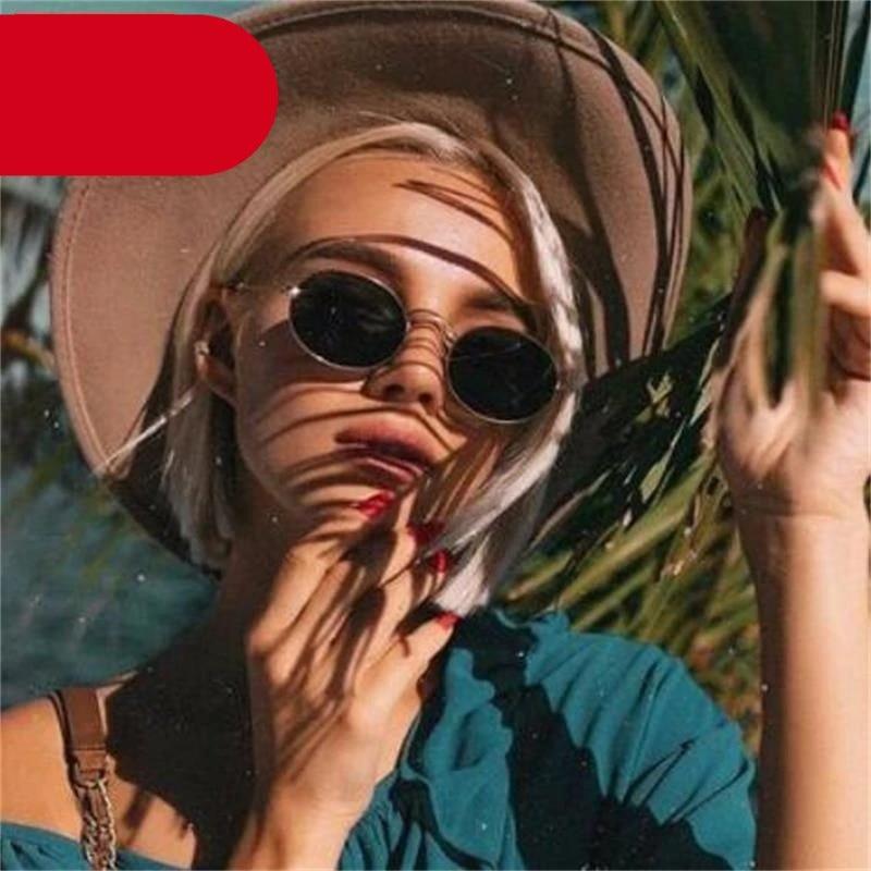 Round Sunglasses For Women/Men Round Hippie Sunglasses Circle Sunglasses for Women John 60 's Style Circle Colored Glasses, Multi coloured