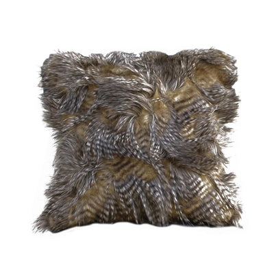 Fur Pillow 'Saber Carmello'
