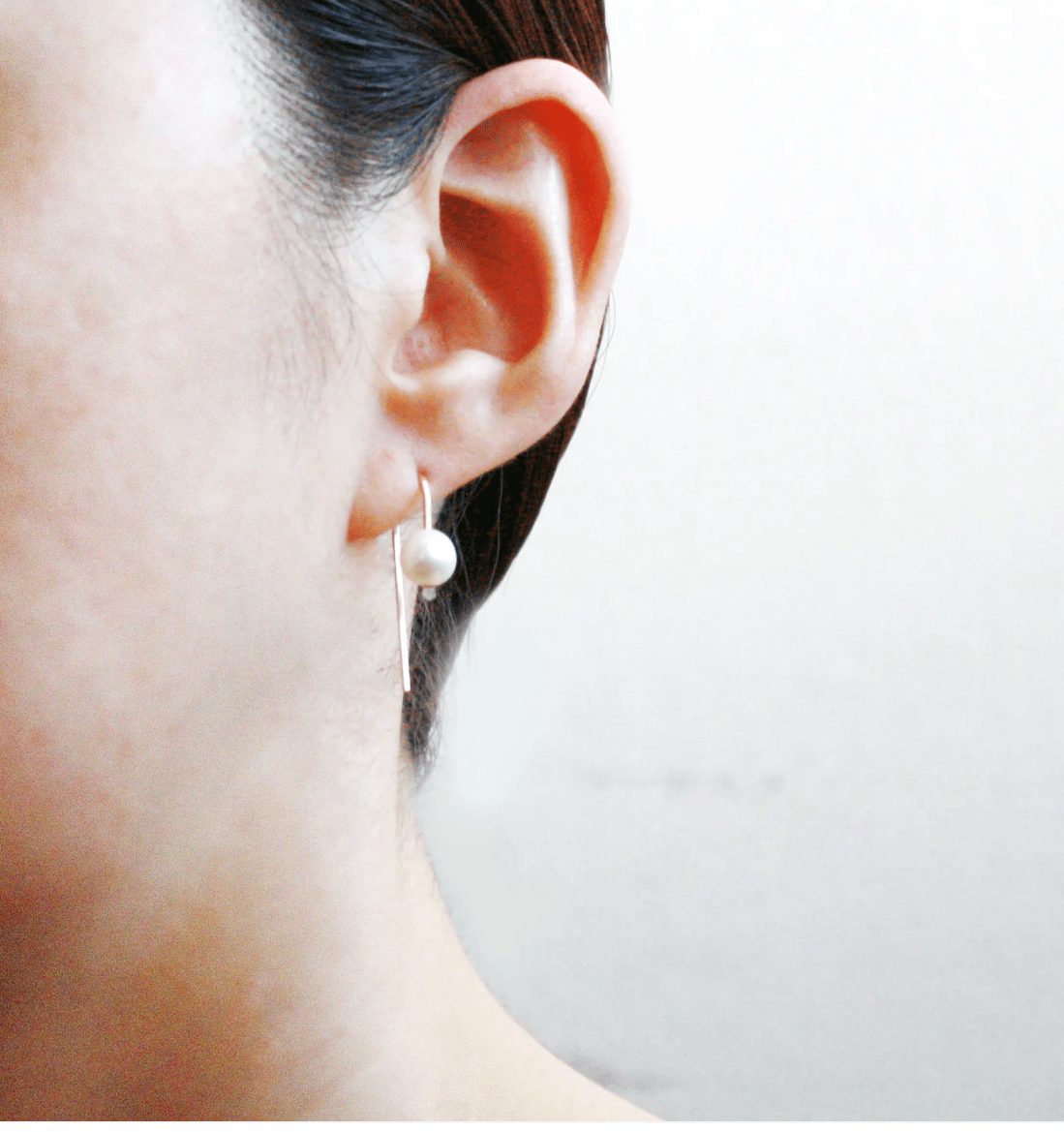 Short Arc Threader Earrings - Hooks and Luxe