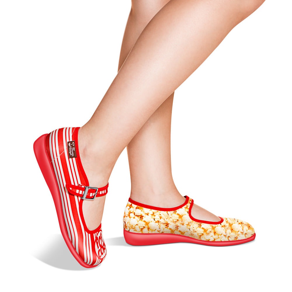 Hot Chocolate Design Popcorn Flats