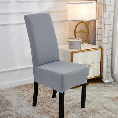 Solid Color Chair Cover Spandex Stretch Slipcovers Chair Covers Seat Cover For Kitchen Dining Room Wedding Banquet Restaurant Removable Washable Dining Room Chair Covers Dining Chair Slipcovers Seat Protector Great Home Decor And Banquet