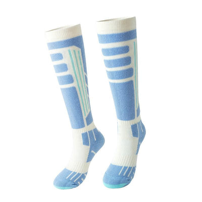 Sport's House women's outdoor thick looped warm Merino wool ski socks