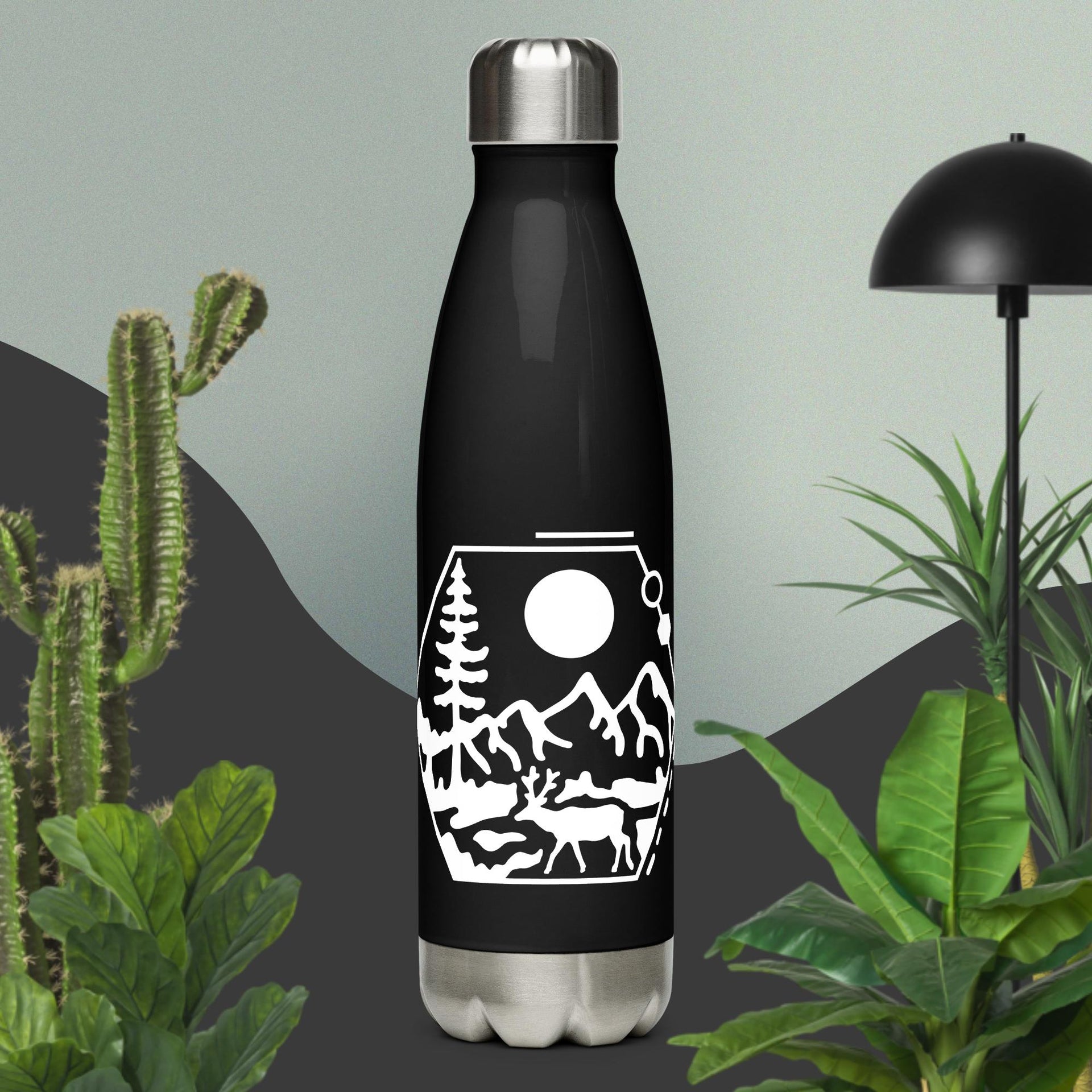 Outdoor 17oz Stainless steel water bottle