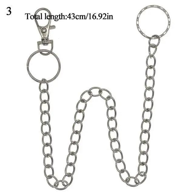 Trendy Heart Shaped Design Body Long Chain Ladies Belts Modern Metal Waist Chain Love Belts For Women