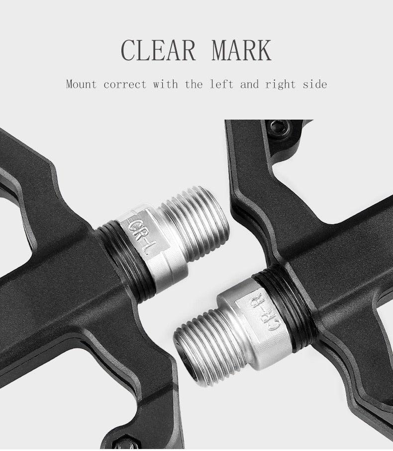 Ultralight Flat Pedals Nylon Bicycle Pedal Mountain Bike Platform Pedals 3 Sealed Bearings Cycling Pedals For Bicycle Mountain Bike Pedals Pedals Bicycle Flat Pedals Bearing Lightweight Platform For Road Mountain Bike