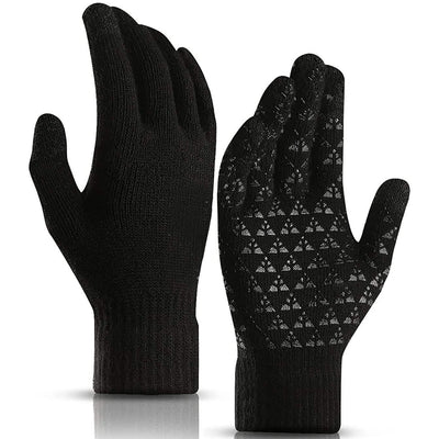 Unisex Knit 360° Whole Palm Touchscreen Antislip Gloves