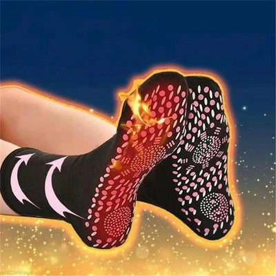 Unisex Self-heating Magnetic Socks Self-warming Comfortable Winter Warm Massage Soft Pain Relieve Socks