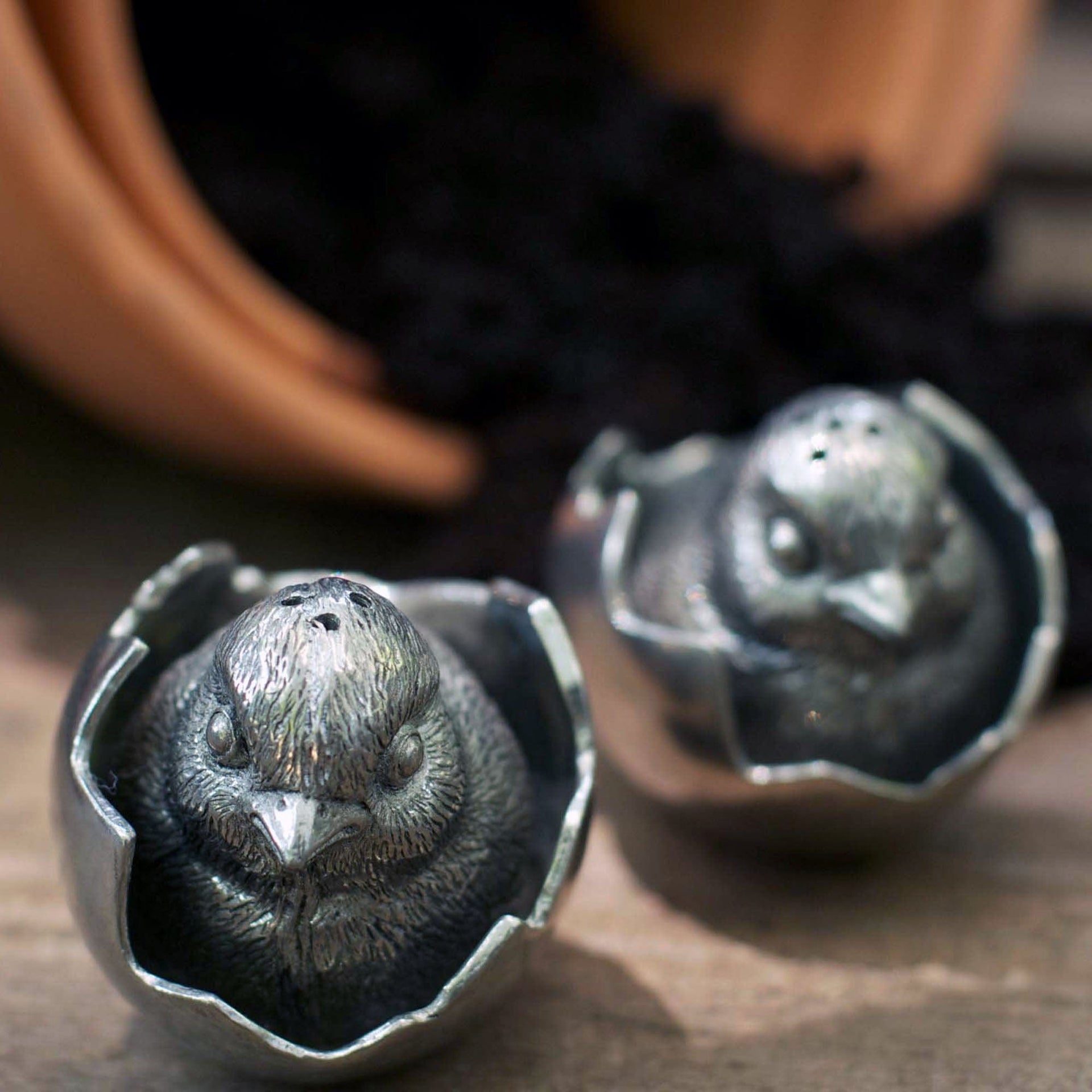 Chicks in Eggs Salt & Pepper Set