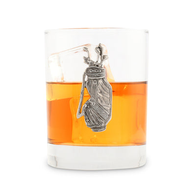 Golf Bag Double Old Fashioned Glass