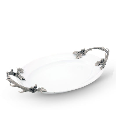 Fallen Antler Stoneware Tray