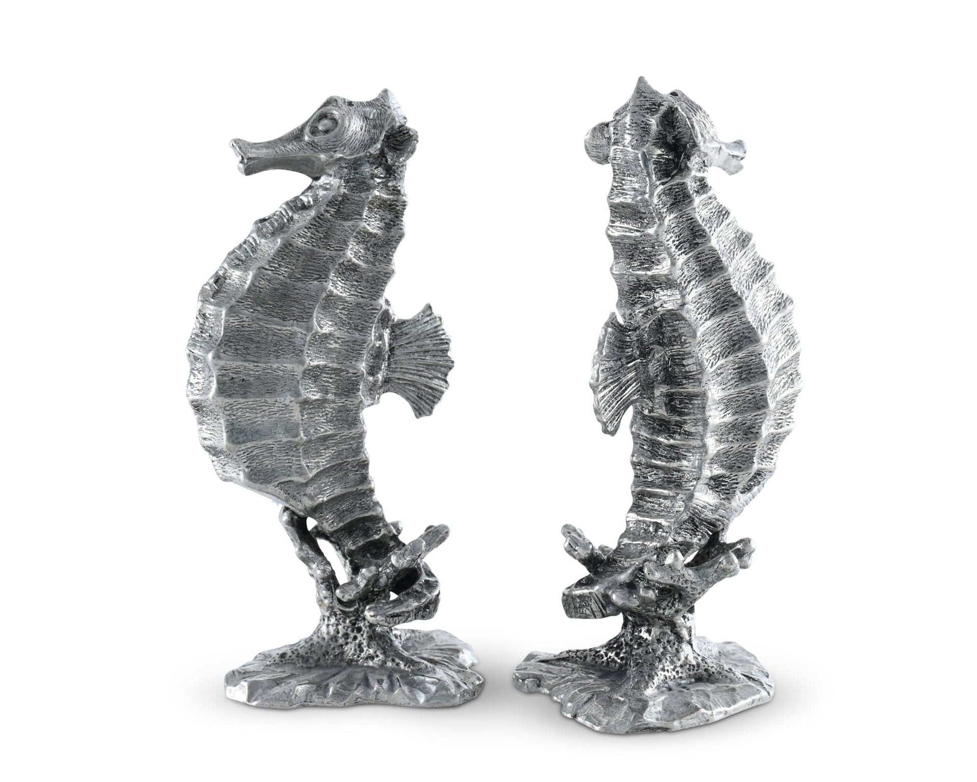 Pewter Seahorses Salt & Pepper Set