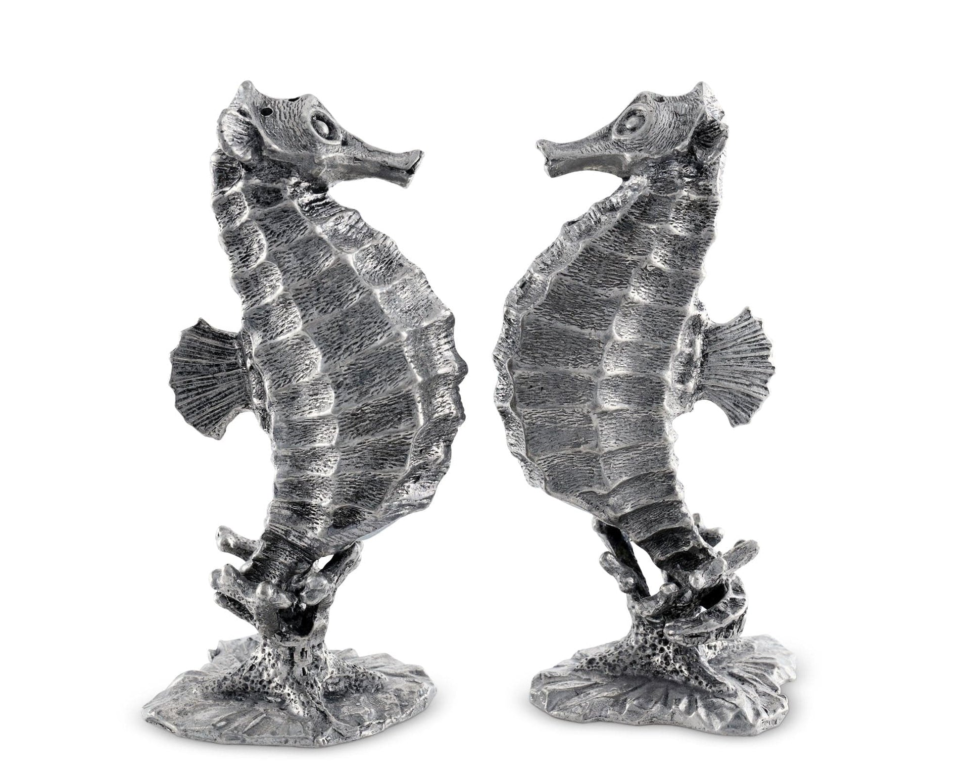 Pewter Seahorses Salt & Pepper Set
