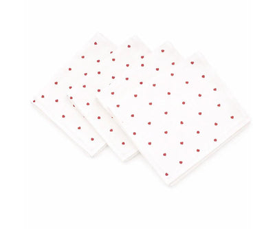 Hearts Napkins - Printed