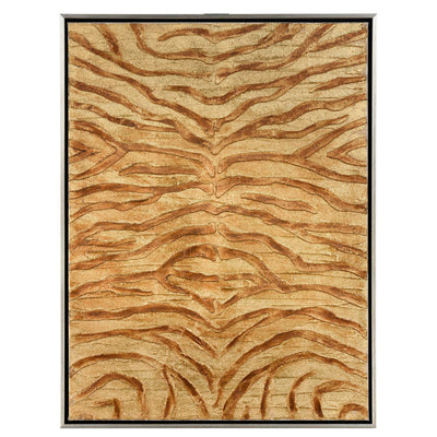 Prowess I Framed Wall Art - Gold