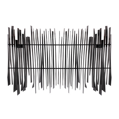 Ridge Dimensional Wall Art - Black
