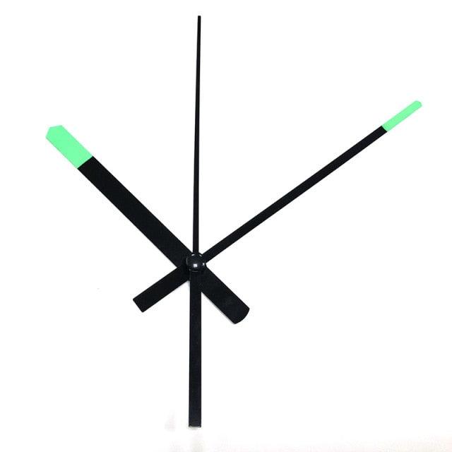 Wall Clock Pointer Clock Watch Kit Accessories 3D Clock Hands Wall Clock for Kitchen Office and Home Art Decor Quartz Clock Movement Mechanism Accessories Needle Pointer Large Wall Clocks Quartz