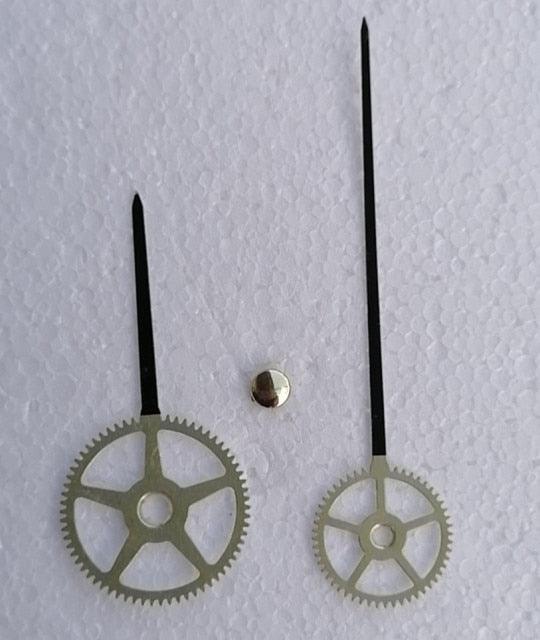 Wall Clock Pointer Clock Watch Kit Accessories 3D Clock Hands Wall Clock for Kitchen Office and Home Art Decor Quartz Clock Movement Mechanism Accessories Needle Pointer Large Wall Clocks Quartz