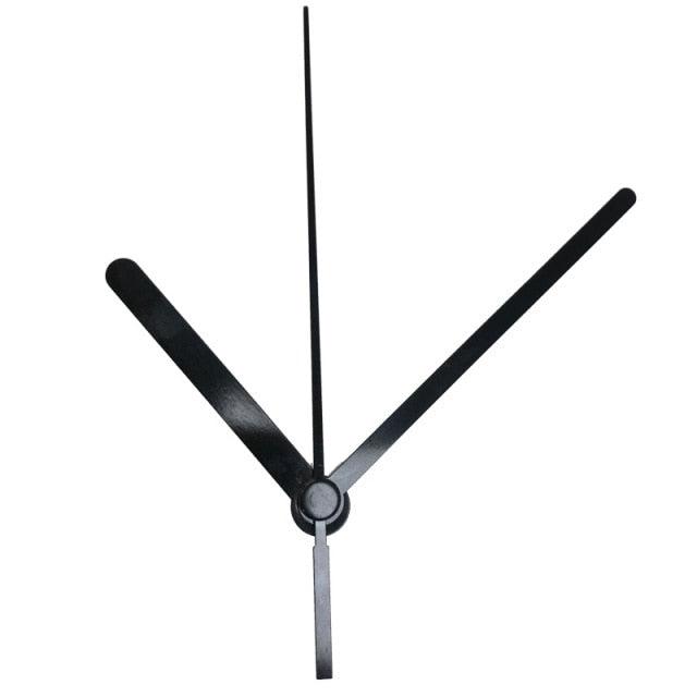 Wall Clock Pointer Clock Watch Kit Accessories 3D Clock Hands Wall Clock for Kitchen Office and Home Art Decor Quartz Clock Movement Mechanism Accessories Needle Pointer Large Wall Clocks Quartz