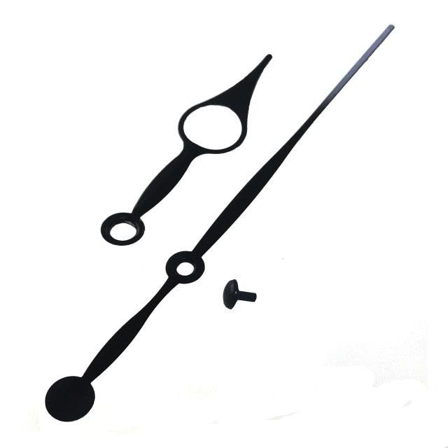 Wall Clock Pointer Clock Watch Kit Accessories 3D Clock Hands Wall Clock for Kitchen Office and Home Art Decor Quartz Clock Movement Mechanism Accessories Needle Pointer Large Wall Clocks Quartz