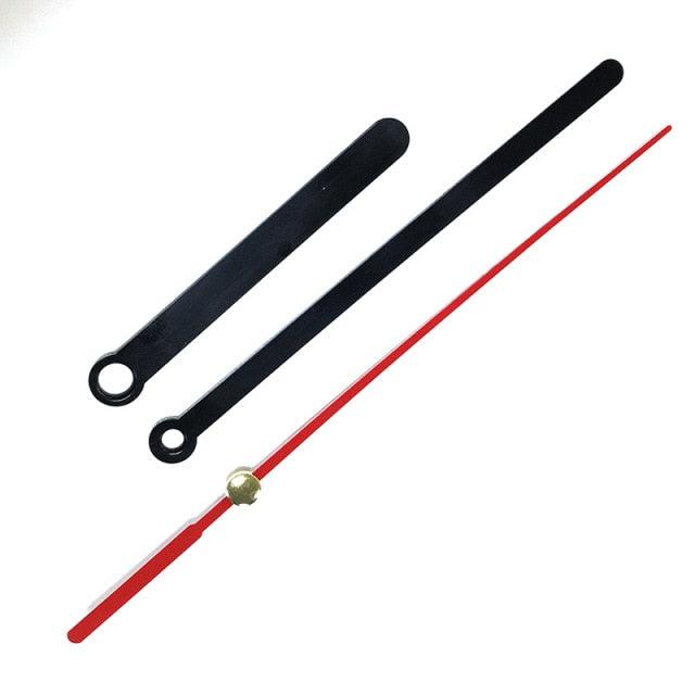 Wall Clock Pointer Clock Watch Kit Accessories 3D Clock Hands Wall Clock for Kitchen Office and Home Art Decor Quartz Clock Movement Mechanism Accessories Needle Pointer Large Wall Clocks Quartz