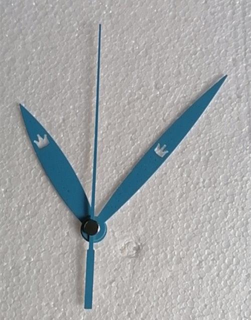 Wall Clock Pointer Clock Watch Kit Accessories 3D Clock Hands Wall Clock for Kitchen Office and Home Art Decor Quartz Clock Movement Mechanism Accessories Needle Pointer Large Wall Clocks Quartz