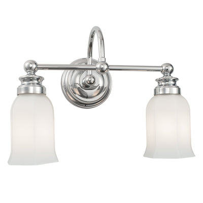 Emilia 15'' Wide 2-Light Vanity Light - Chrome