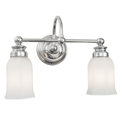 Emilia 15'' Wide 2-Light Vanity Light - Chrome
