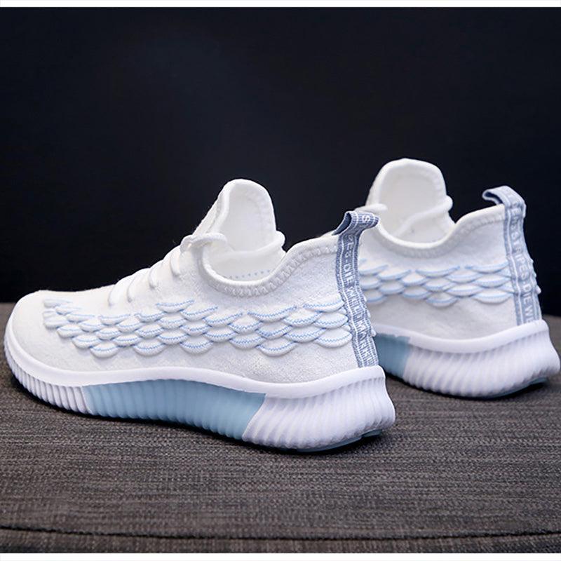 Women Running Sneakers Shoes Vulcanized Women's Casual Flats Elegant Soft Walking Shoes Breathable Non Slip Tennis Athletic Shoe For Casual Gym And Work