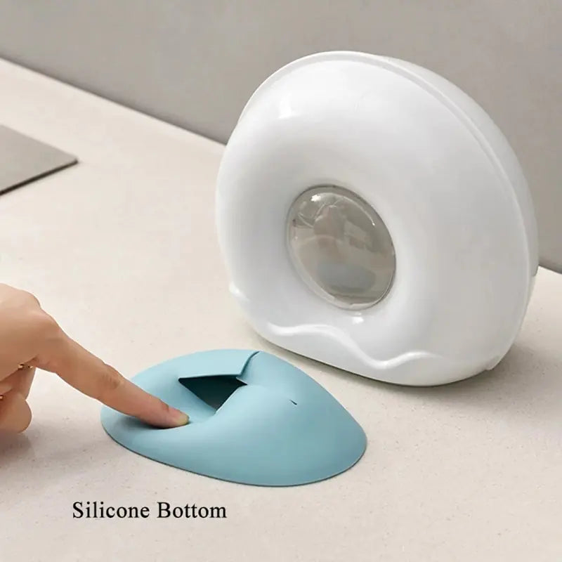 Wall Mounted Plastic Wrap Bag Holder and Bags