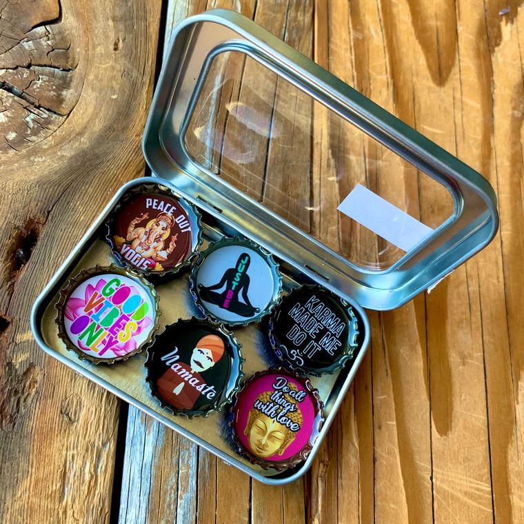 Yoga Magnet - Set of 6