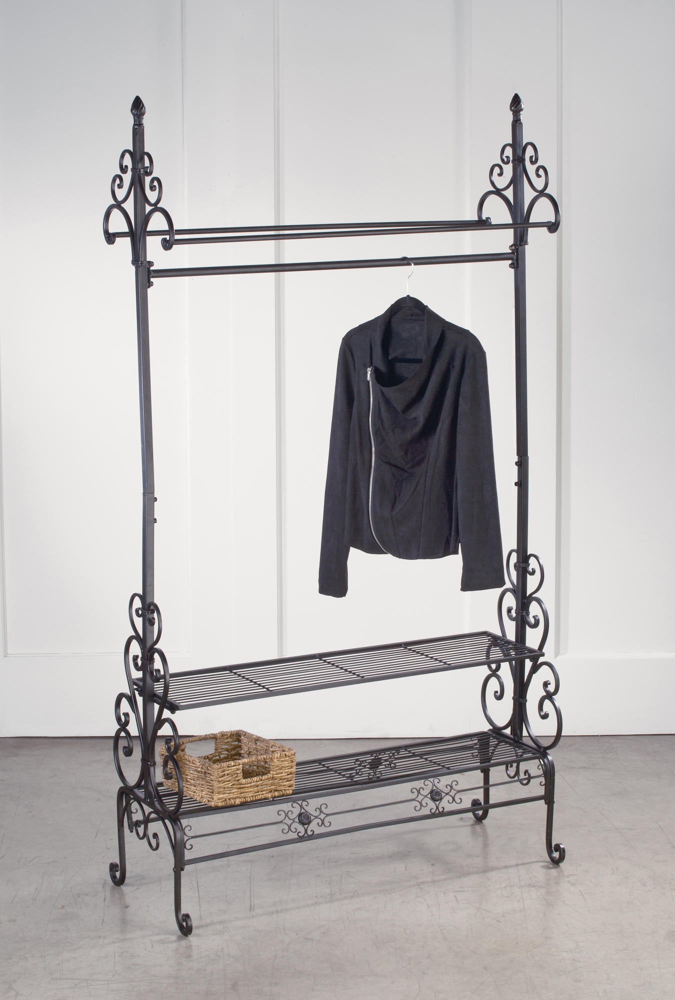 Elegant Garment Floor Rack