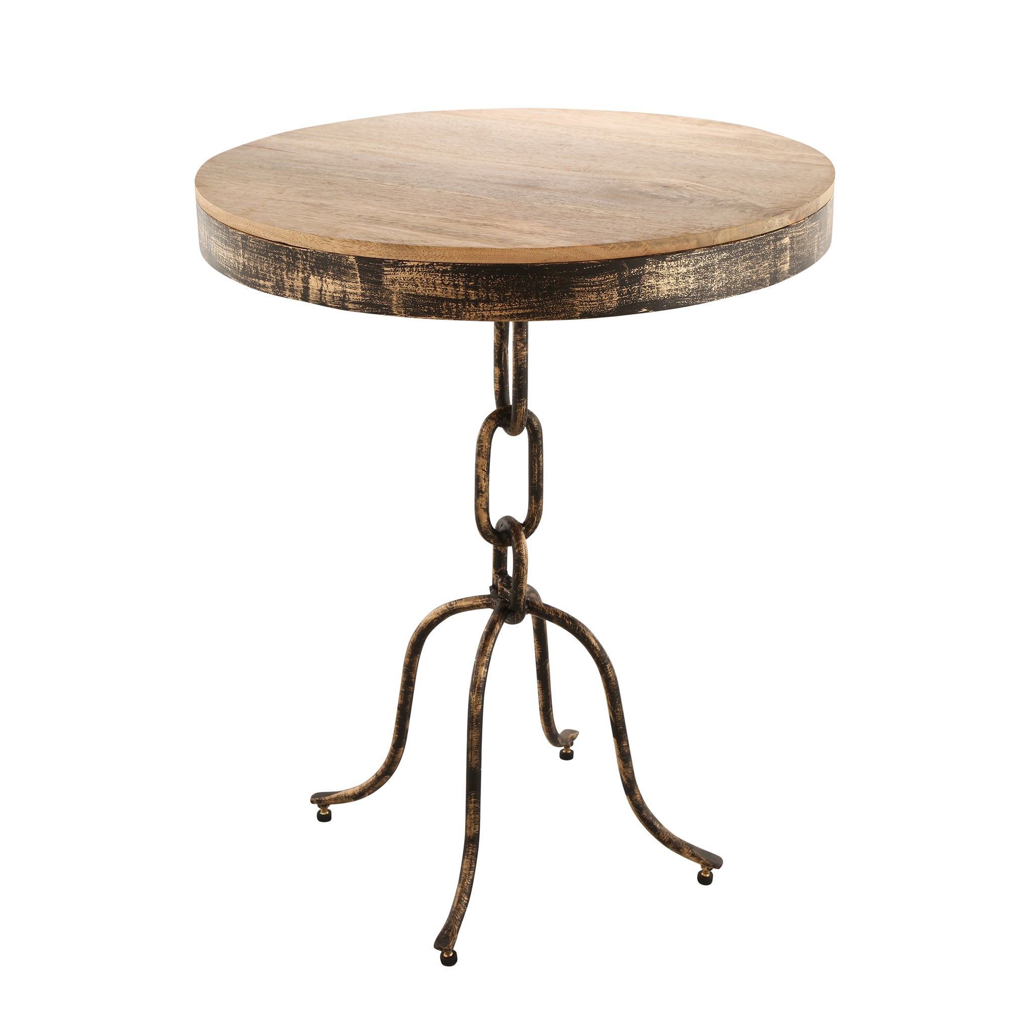 Chain Link End Table - Large