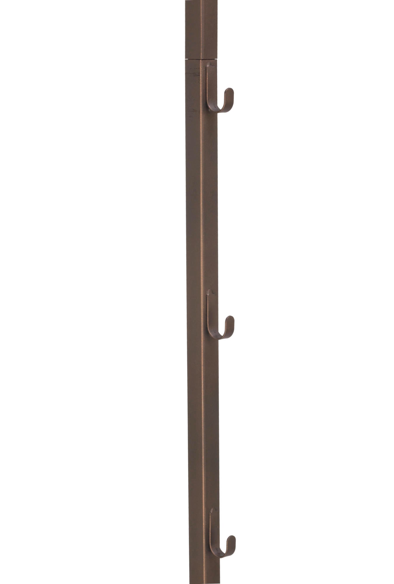 Garment Rack with Wood Veneer Base