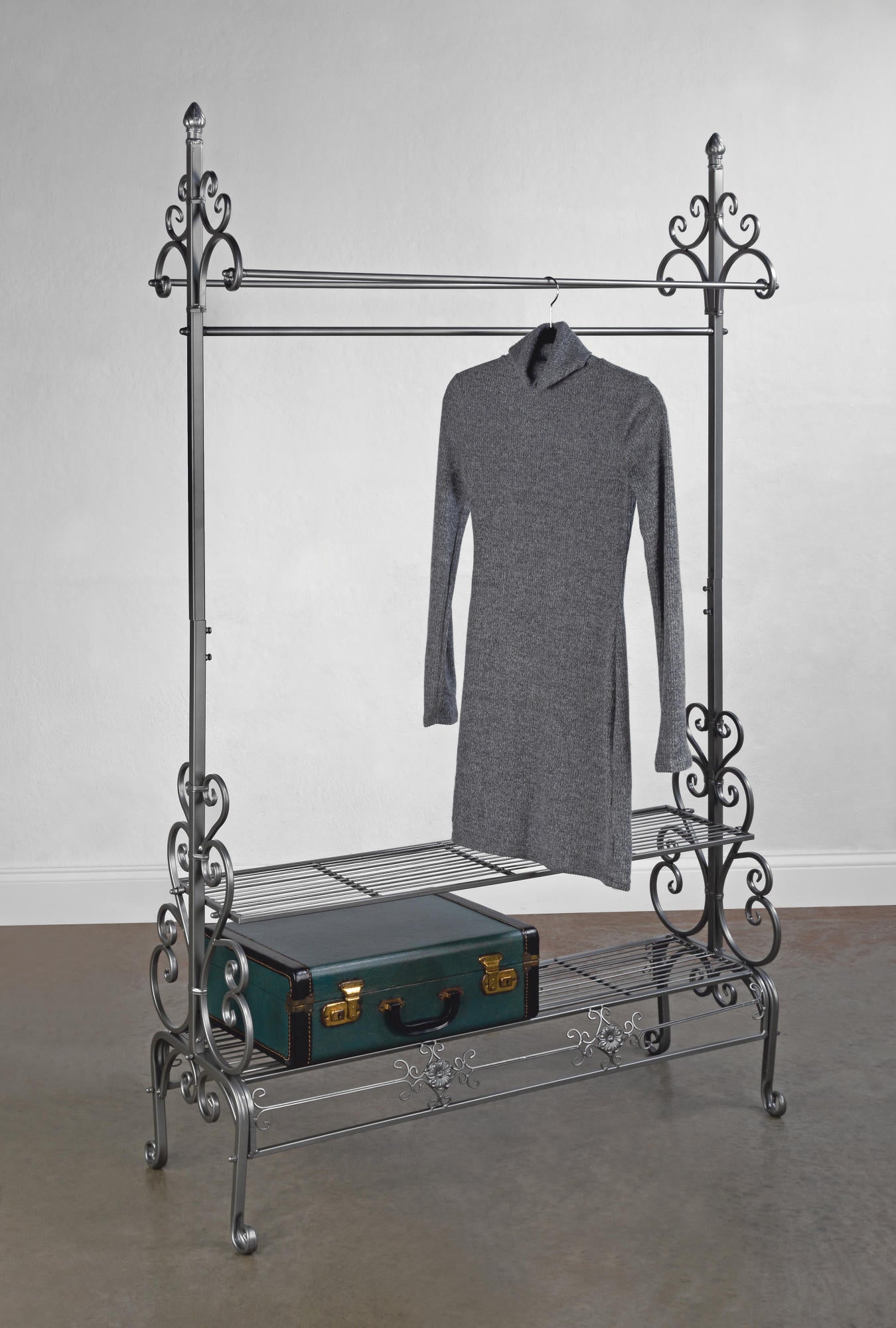 Elegant Garment Floor Rack