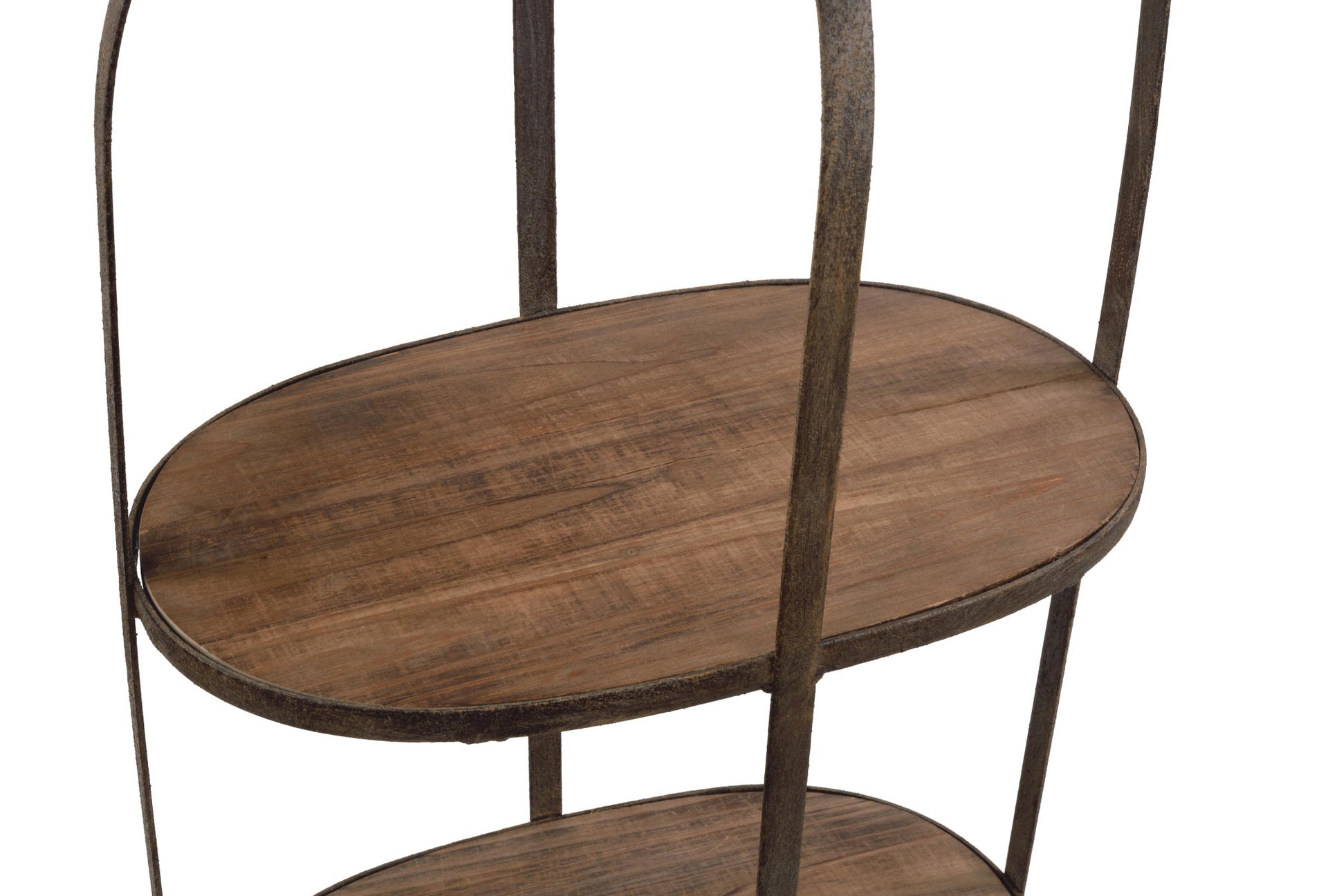 Antiqued Female Mannequin w/ 3 Shelves